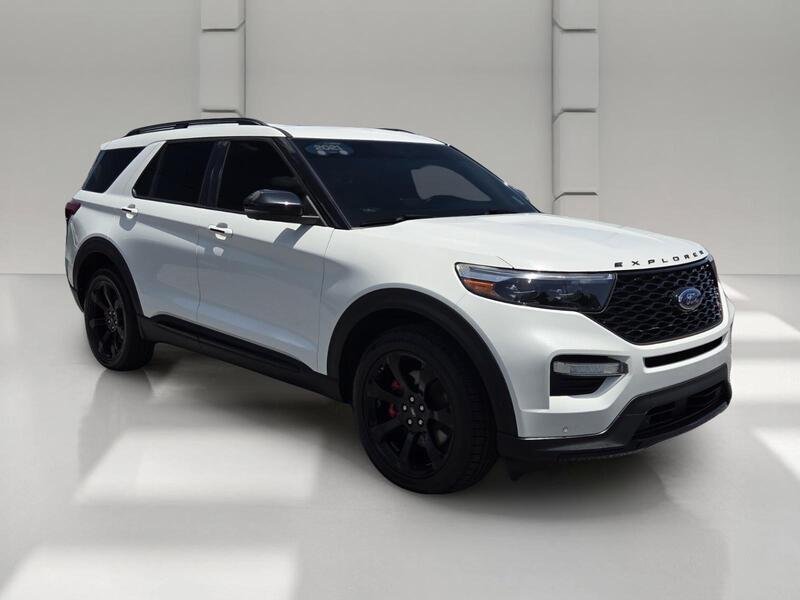 Used 2021 White Metallic FORD ST 4WD image 7