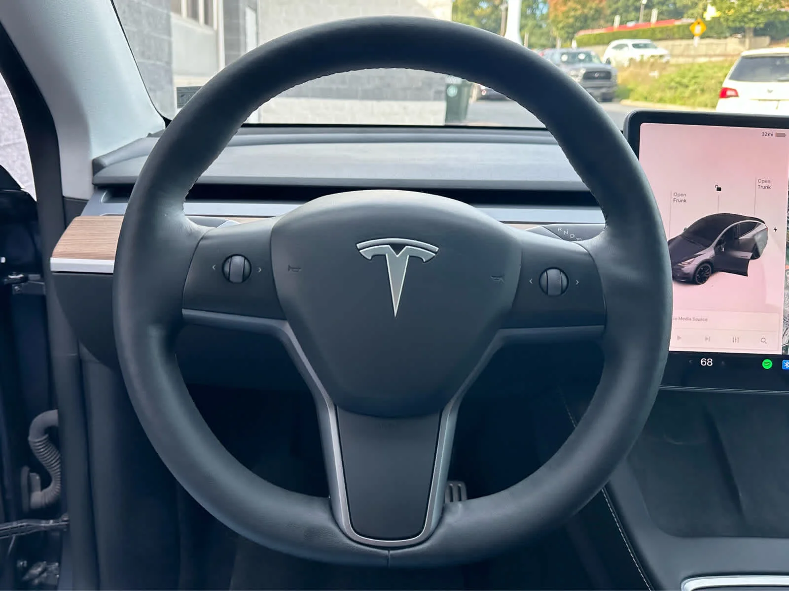 Used 2022 Solid Black Tesla Performance image 14