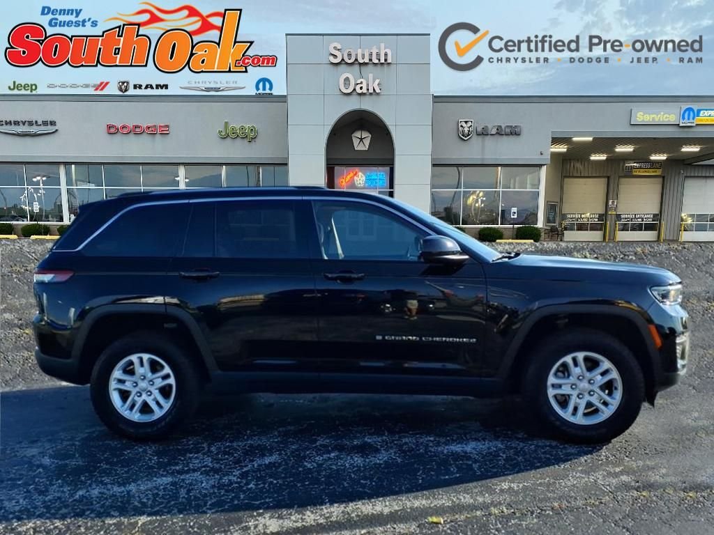 Certified Used 2023 Black Jeep Laredo image 2
