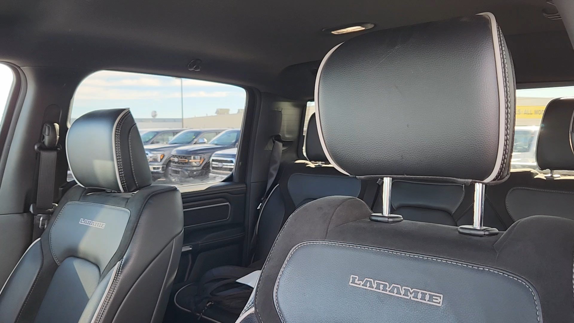 Used 2025 Bright White Clearcoat Ram Laramie image 10