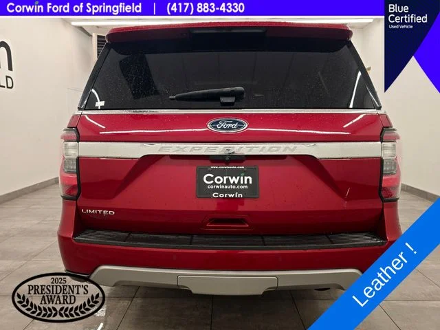 Certified Used 2021 Rapid Red Metallic Tinted Clearcoat Ford Limited image 5