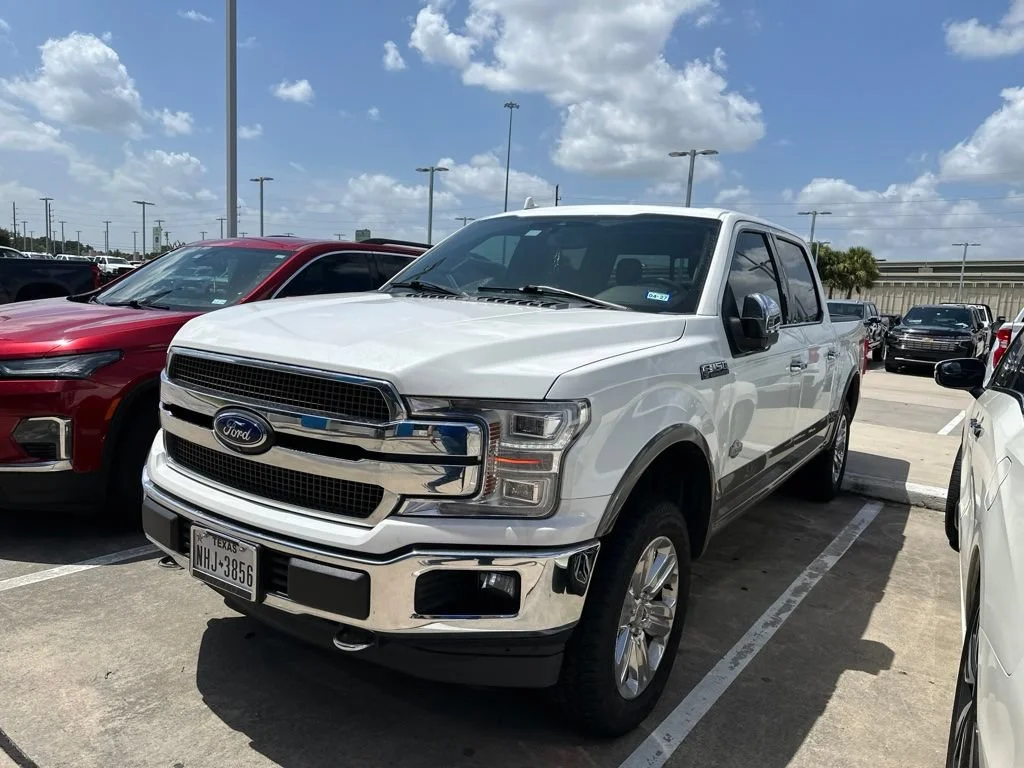 Used 2020 White Ford King Ranch image 1