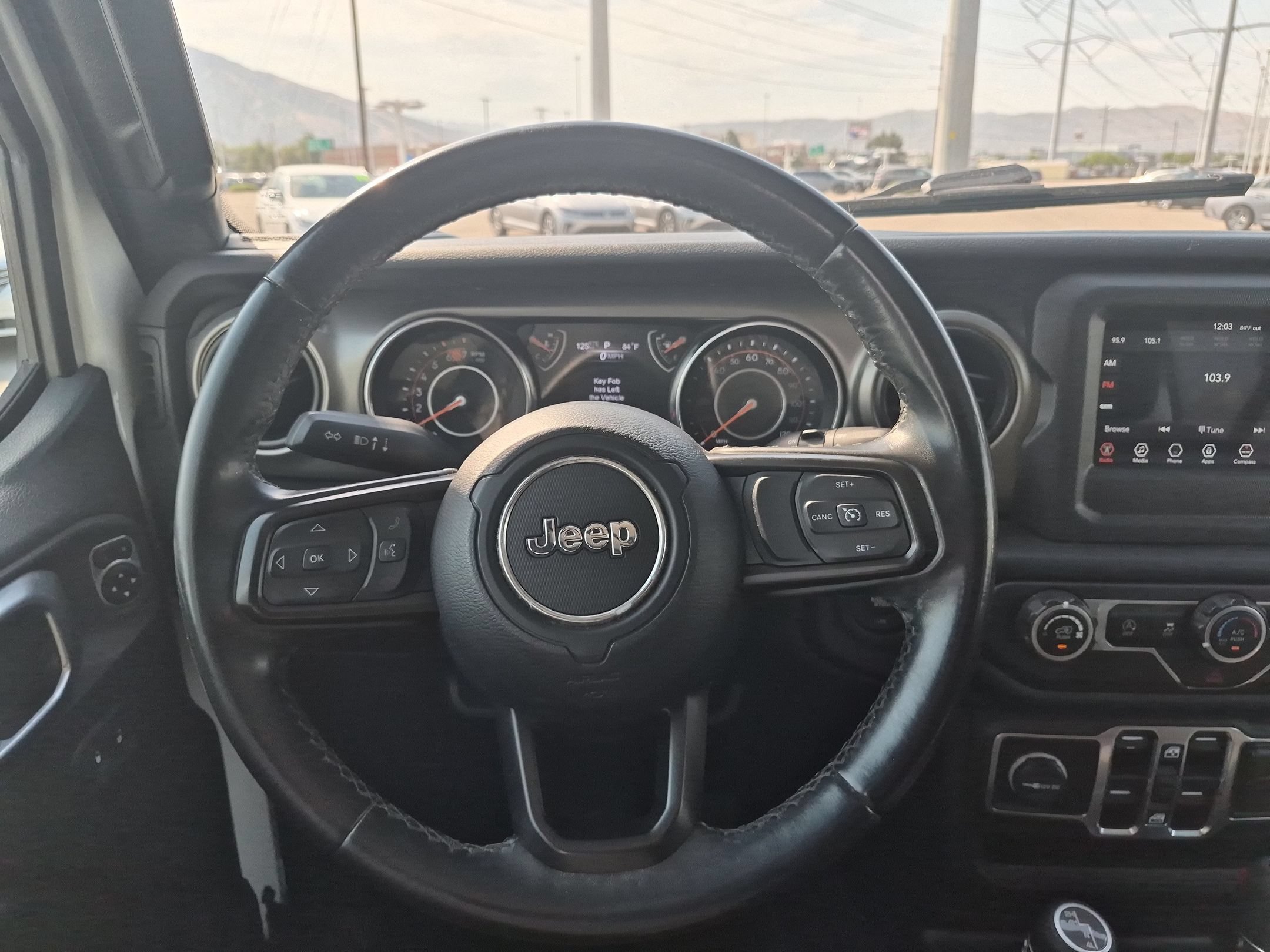 Used 2020 Bright White Clearcoat Jeep Sport S image 16