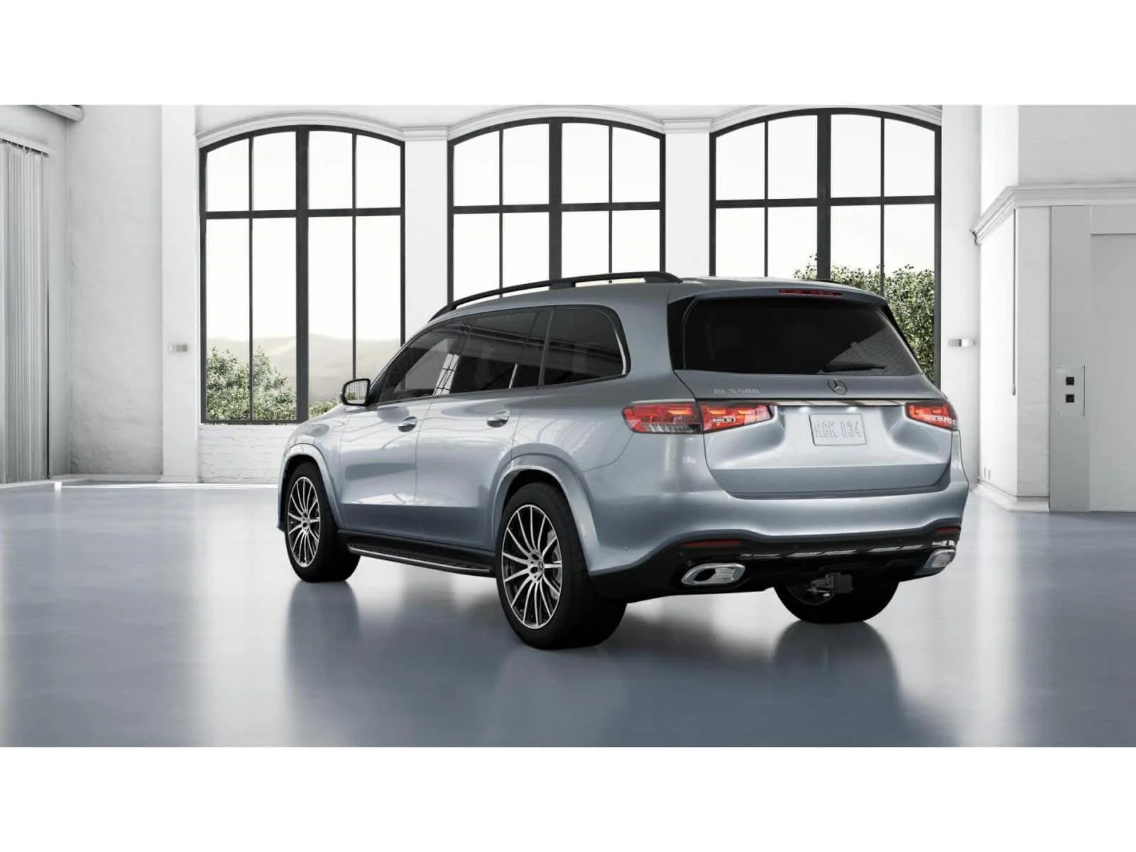 Used 2025 Cirrus Silver Metallic Mercedes-Benz GLS 580 image 27