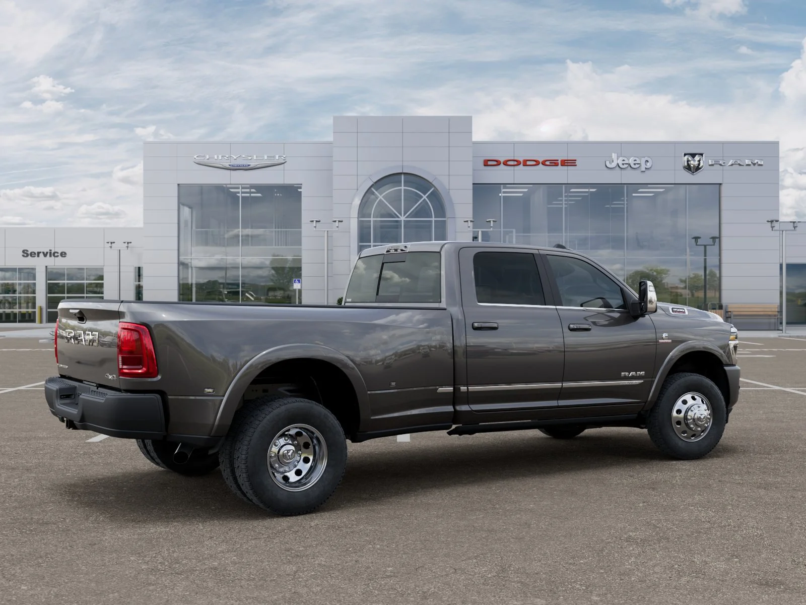 New 2025 Granite Crystal Metallic Clear-Coat Exterior Paint RAM Limited image 2