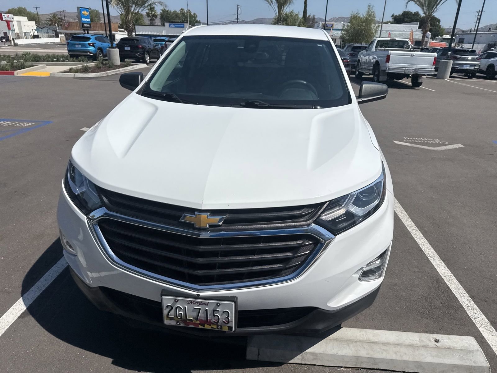 Used 2021 SUMMIT WHITE Chevrolet LS image 1