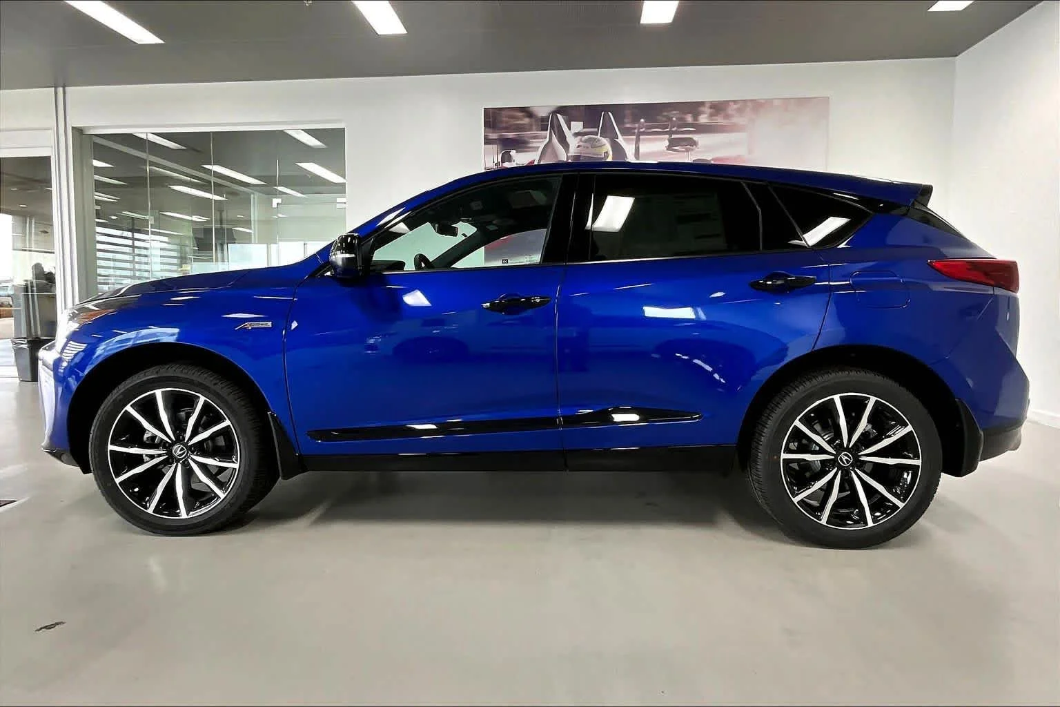 New 2026 Apex Blue Pearl Acura w/A-Spec Advance Package image 3