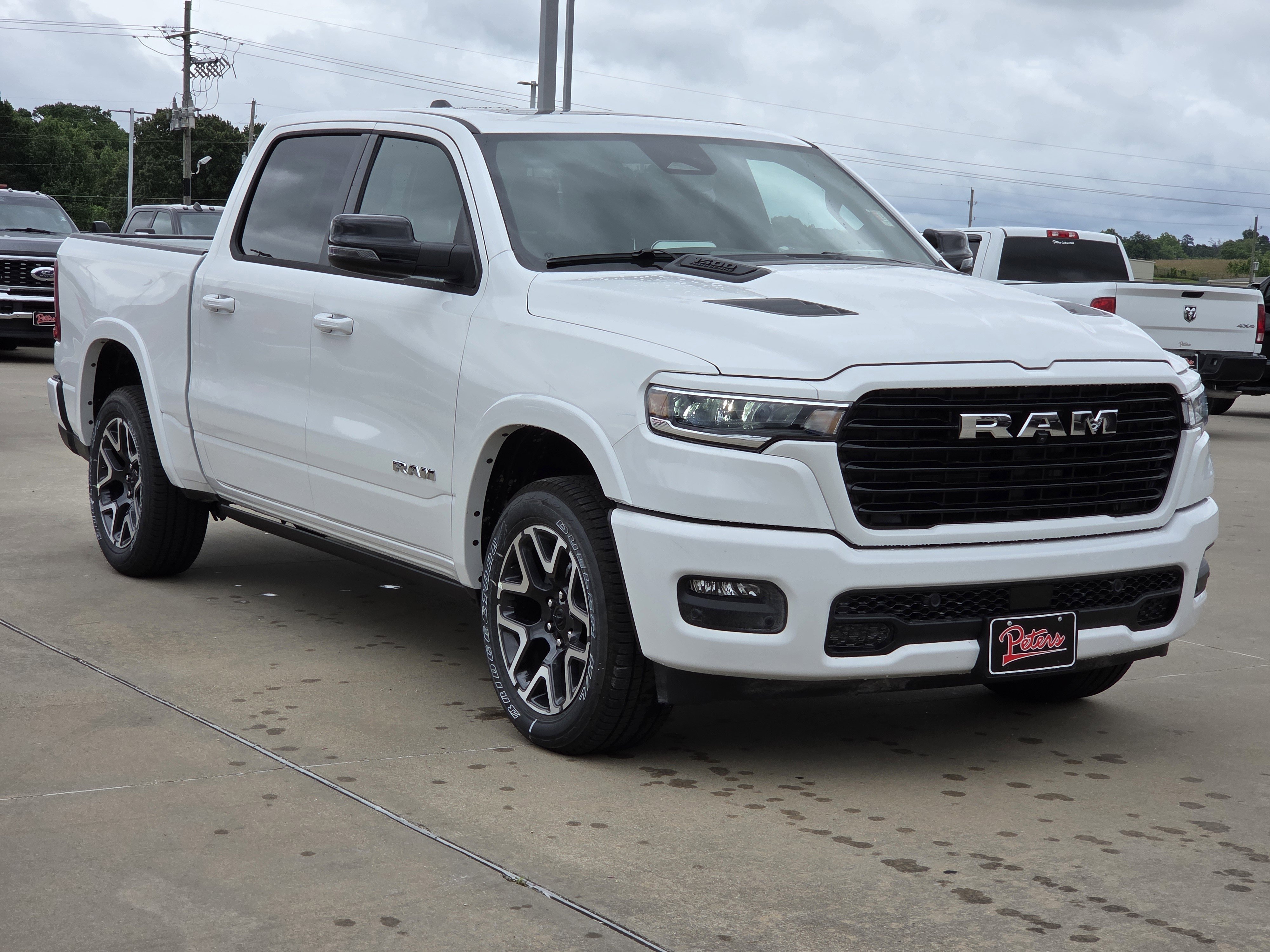 New 2026 Bright White Clearcoat Ram Laramie image 1
