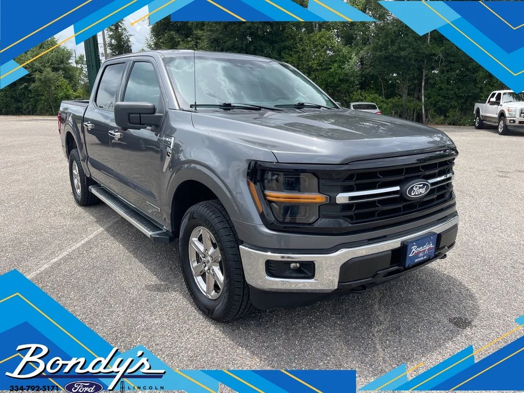 Used 2024 Gray Metallic Ford XLT image 1