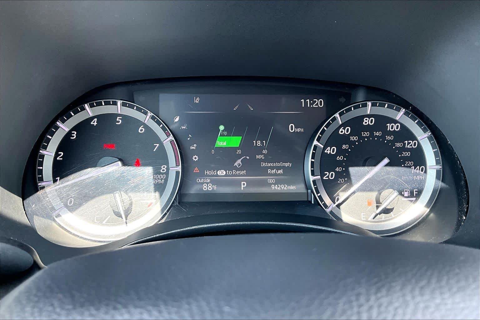 Used 2021 Magnetic Gray Metallic Toyota XLE image 25