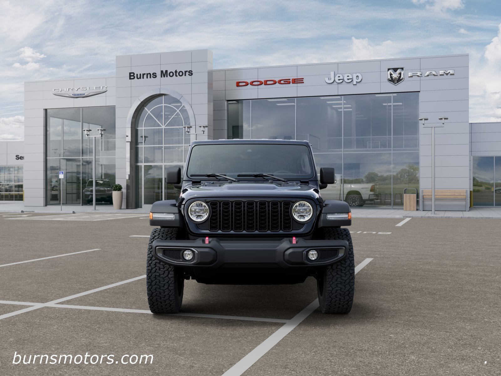New 2026 Black Clear-Coat Exterior Paint Jeep Rubicon 4-Door image 6