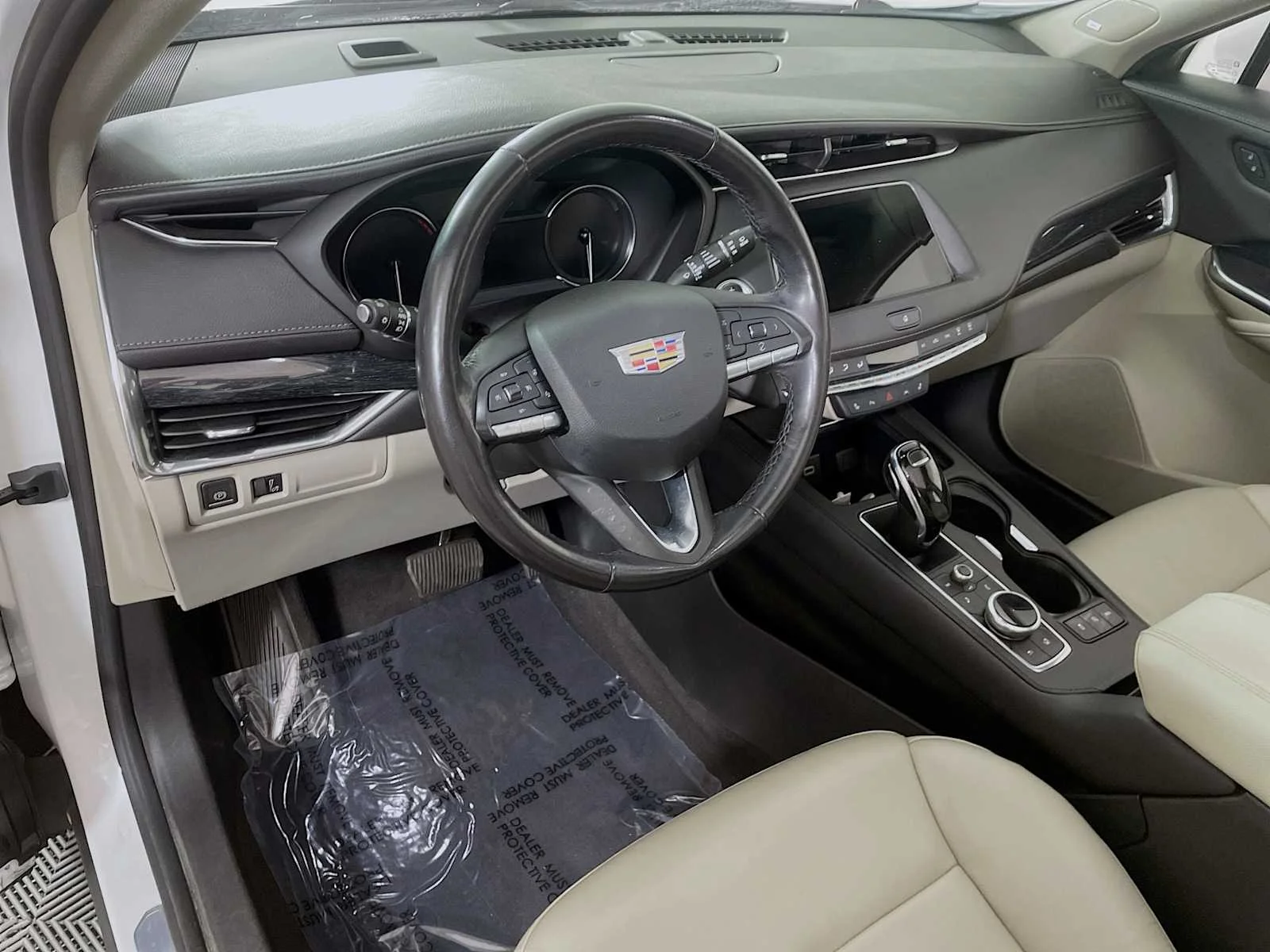 Used 2023 Crystal White Tricoat Cadillac AWD Premium Luxury image 7