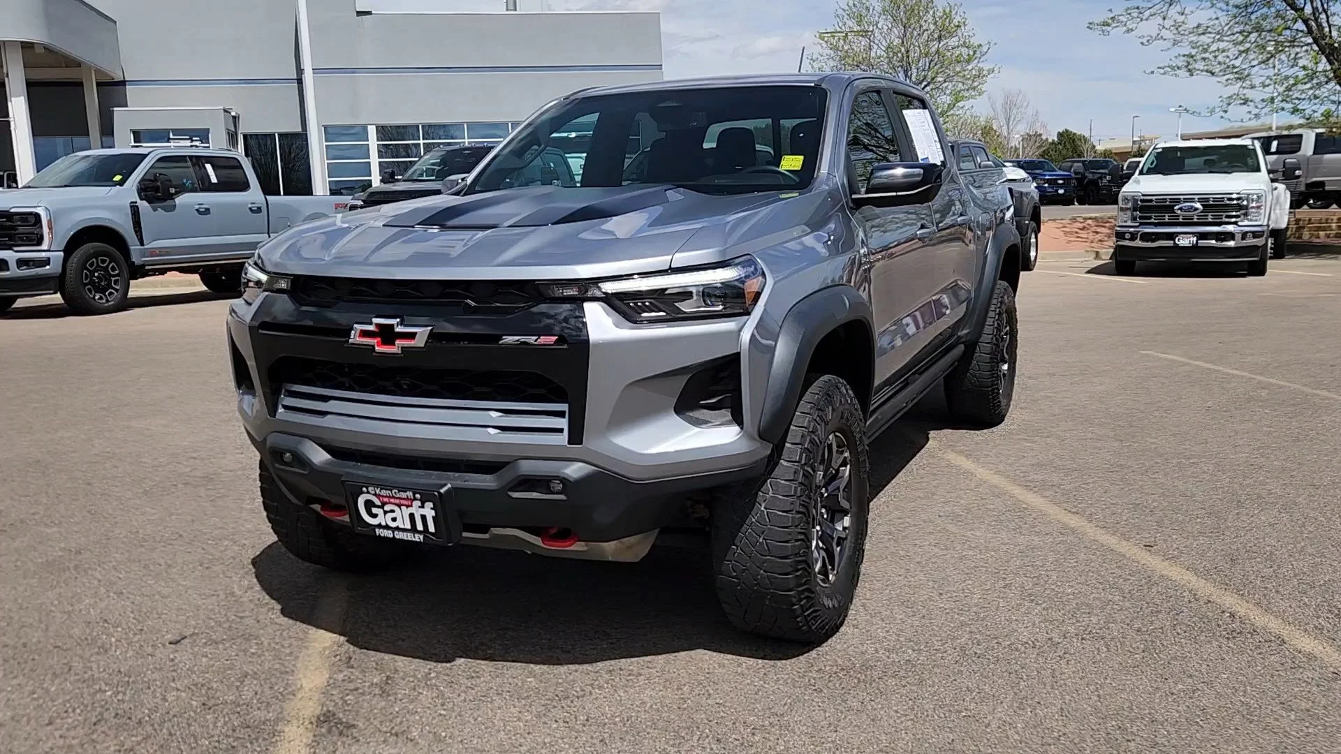 Used 2024 Sterling Gray Metallic Chevrolet 4WD ZR2 image 3