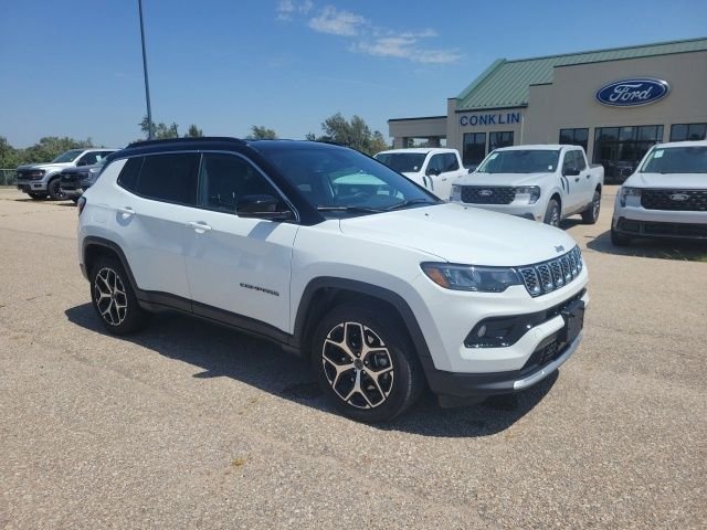 Used 2025 Bright White Clearcoat Jeep Limited image 18