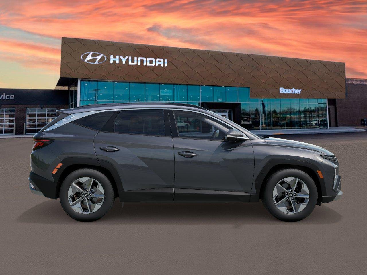 New 2026 Ecotronic Gray Hyundai SEL AWD image 7