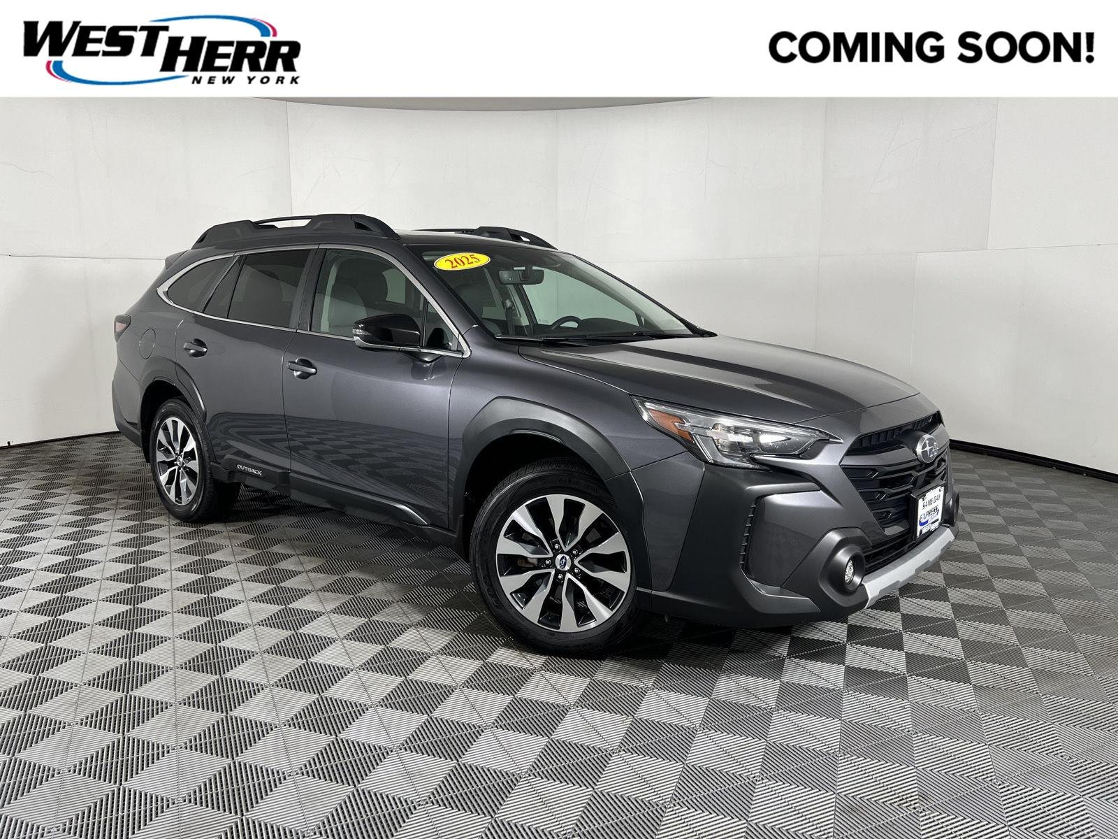 Used 2025 Magnetite Gray Metallic Subaru Limited image 1
