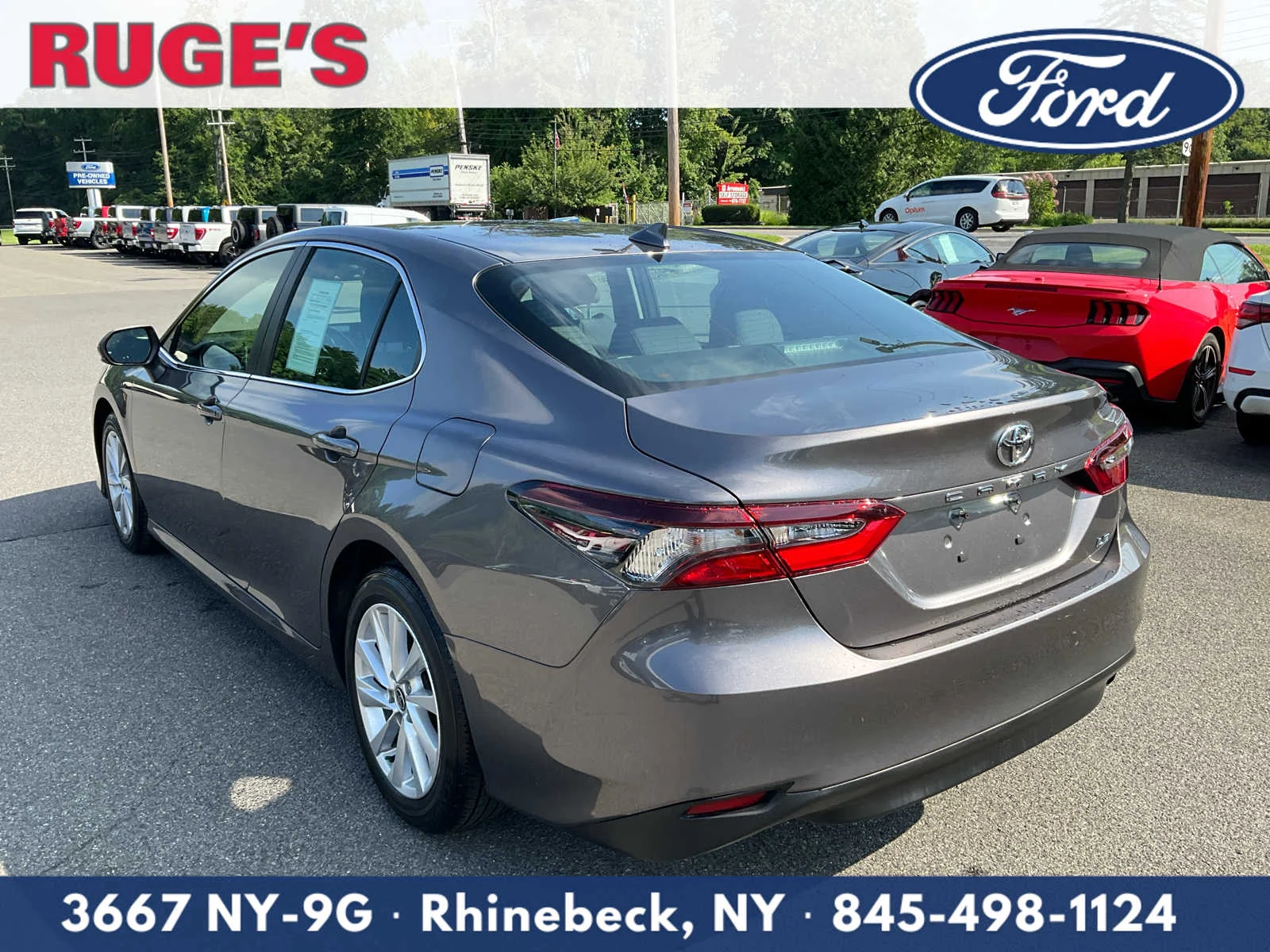 Used 2023 Predawn Gray Mica Toyota LE image 5