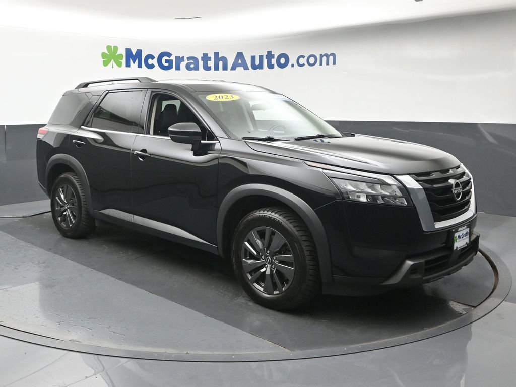 Used 2023 Black Nissan SV image 3