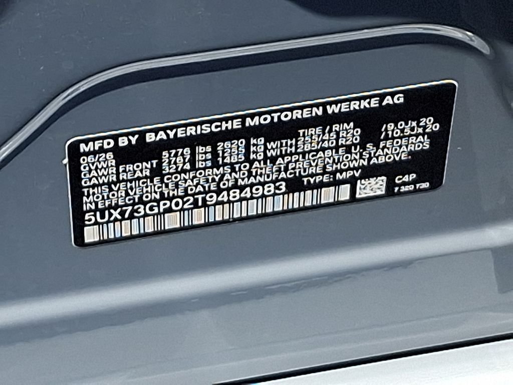 New 2026 Brooklyn Grey Metallic BMW M50 xDrive image 10