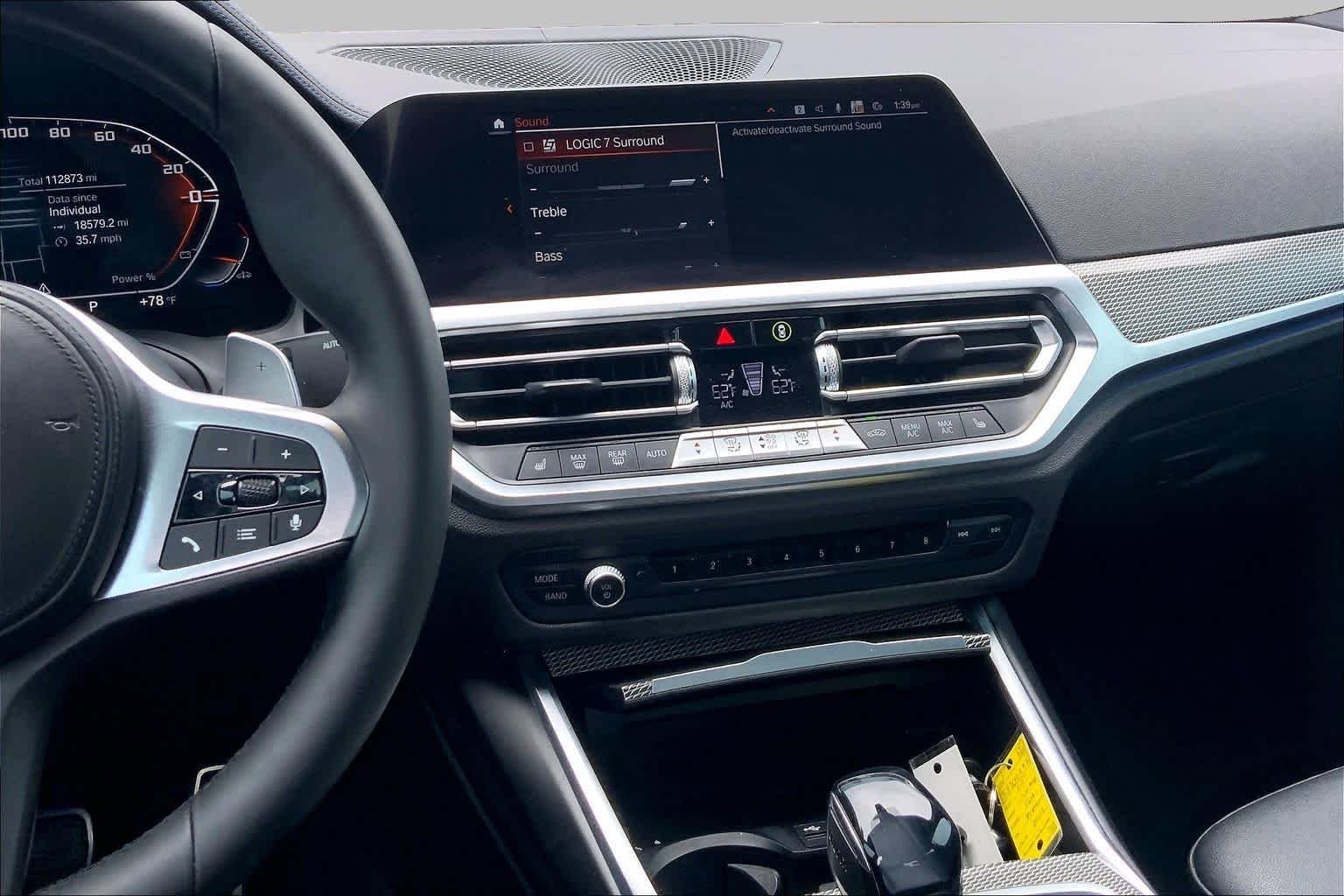 Used 2021 Black Sapphire Metallic BMW M340i image 7