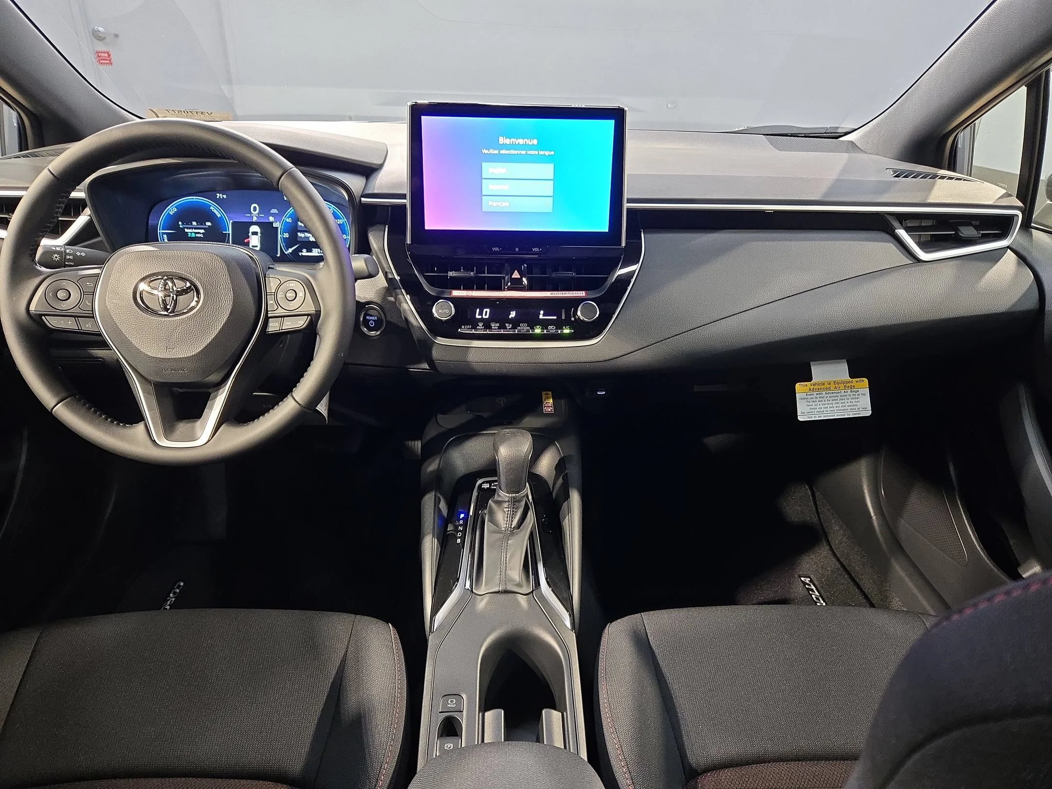 New 2027 Celestite Toyota Hybrid SE image 9