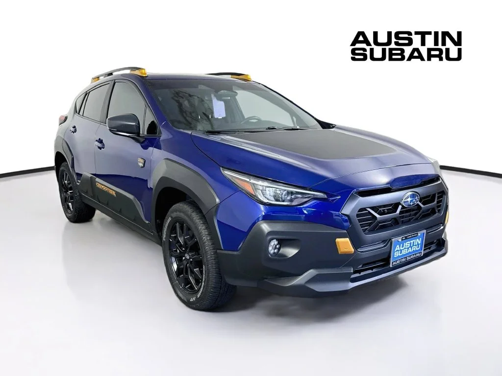 Certified Used 2024 Blue Subaru Wilderness image 1