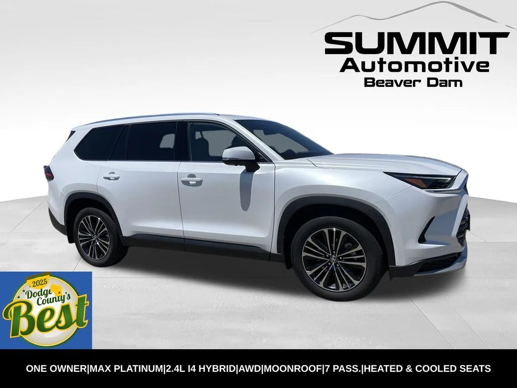 Used 2025 White Toyota MAX Platinum image 1