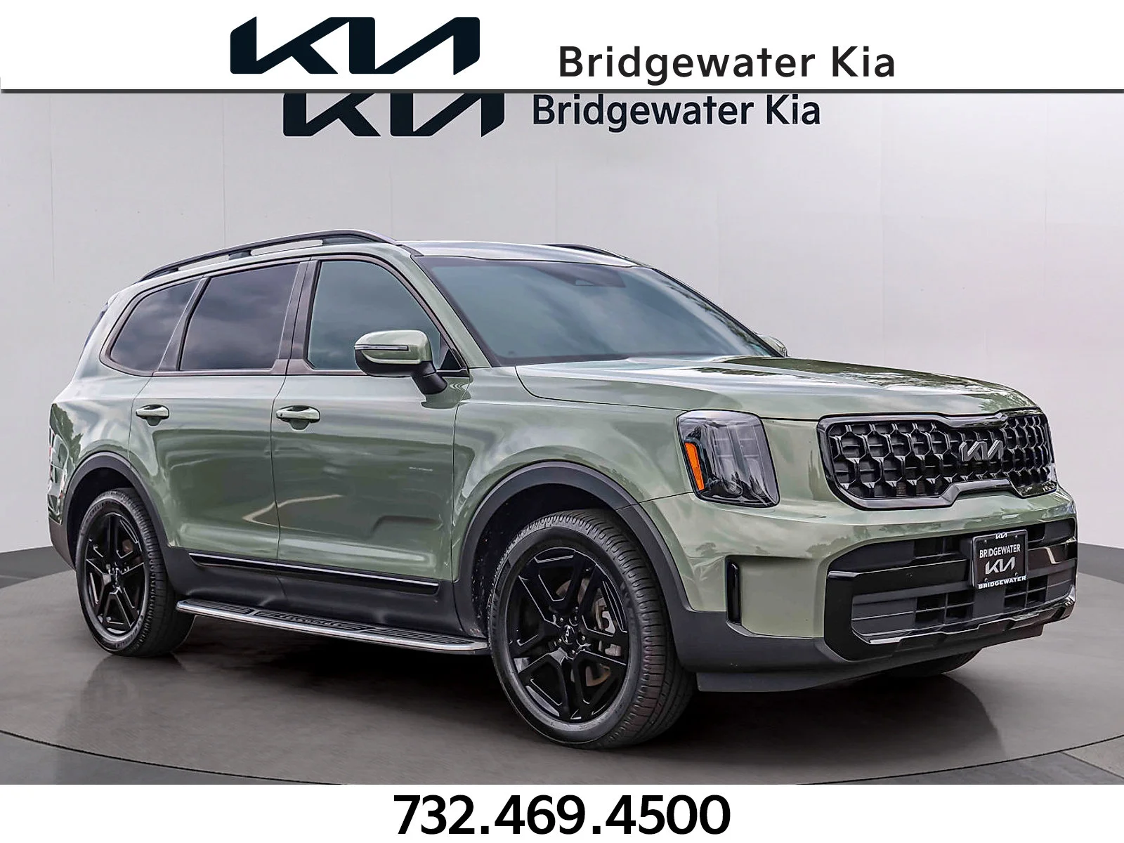 Certified Used 2024 Jungle Green Kia EX X-Line image 1