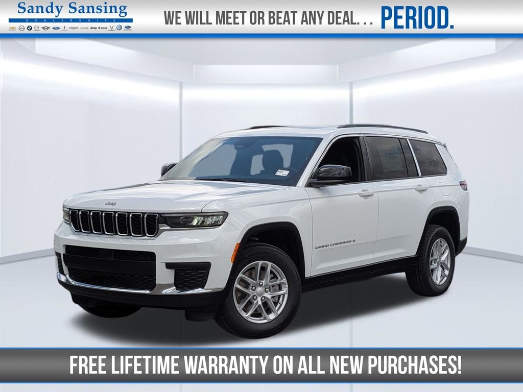 New 2026 Bright White Clear-Coat Exterior Paint Jeep Laredo image 1