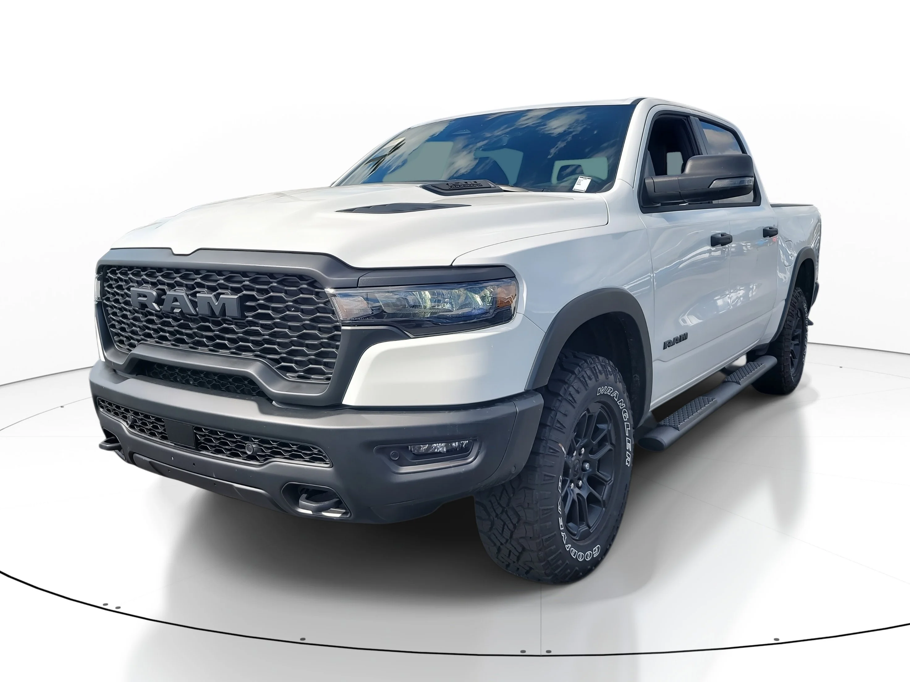 New 2026 Bright White Clearcoat Ram Rebel image 4