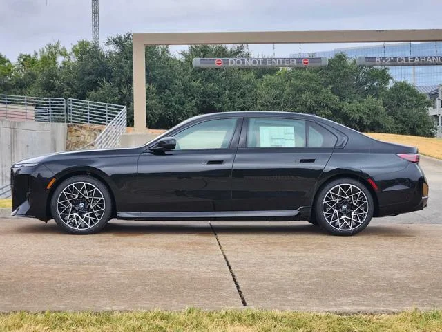 New 2027 Black Sapphire Metallic BMW 740i image 2