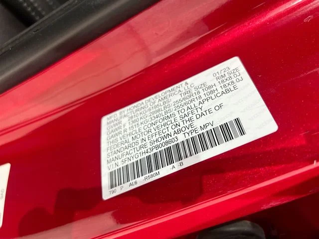Used 2023 Red Honda EX-L image 41