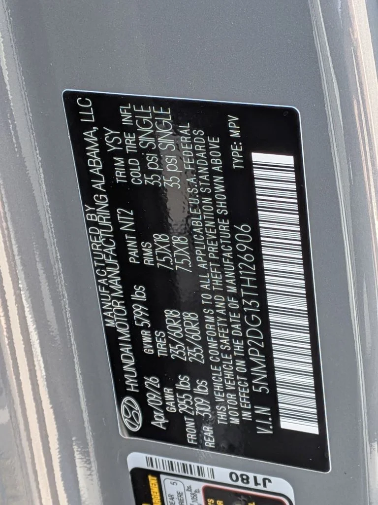 New 2026 Gray Hyundai SEL image 33