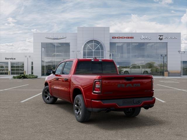 New 2026 Molten Red Pearl-Coat Exterior Paint RAM Big Horn Crew Cab 4x4 5