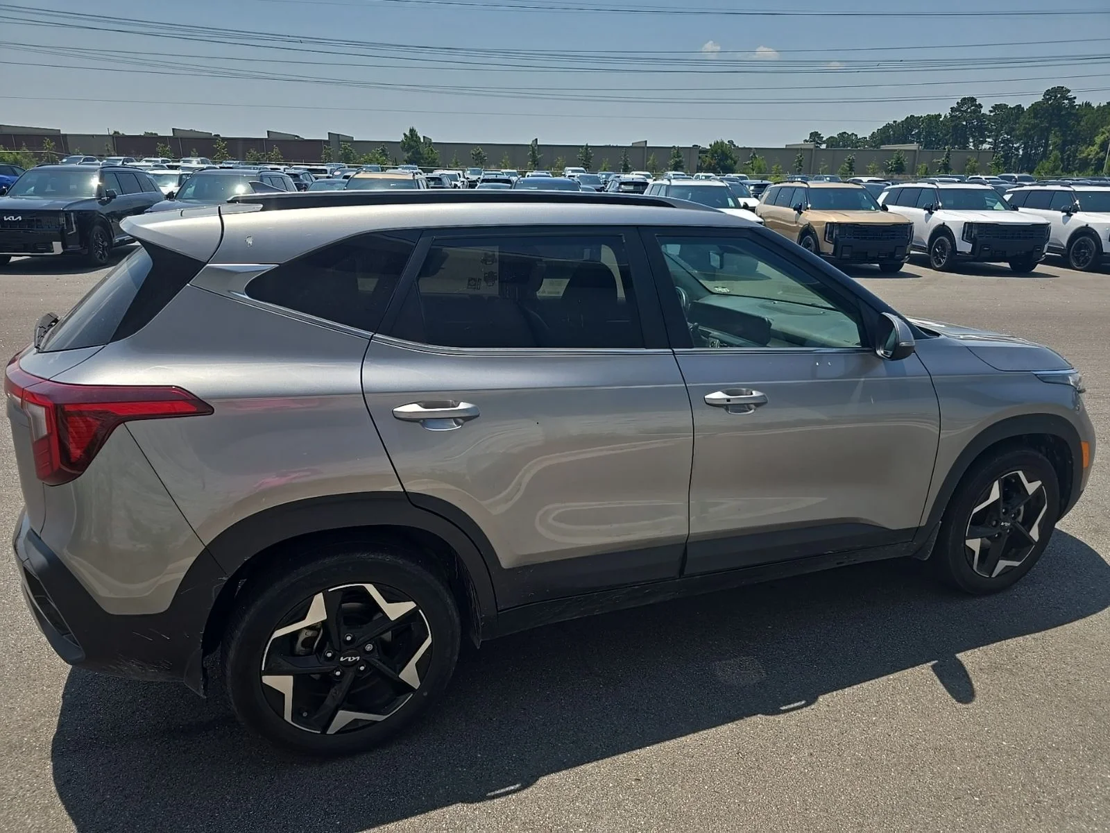 Used 2024 Steel Gray Kia EX image 4