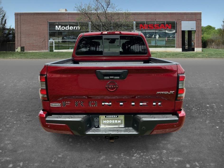 Used 2022 Cardinal Red Tricoat Nissan PRO-X image 3