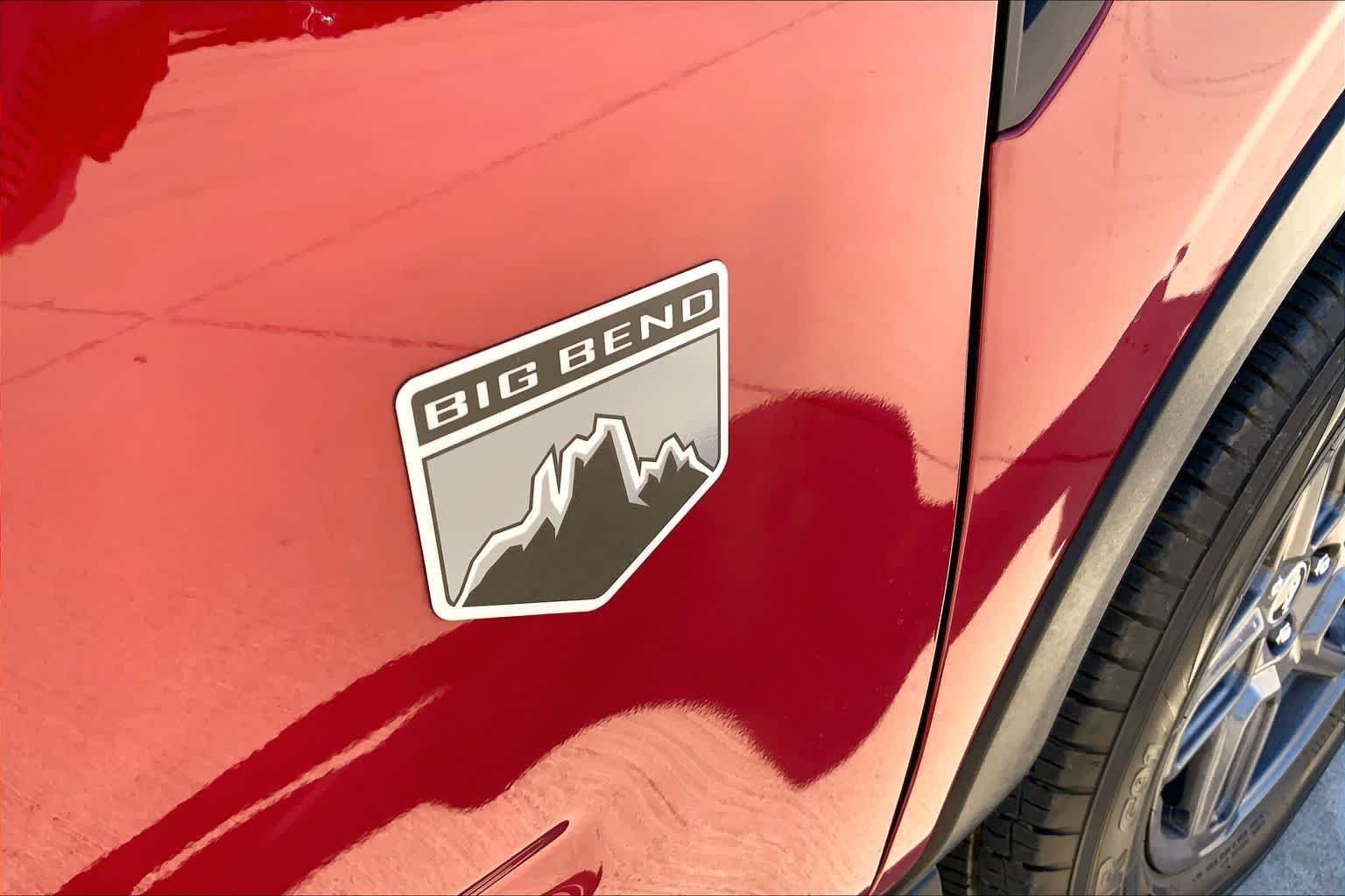 Used 2025 Ruby Red Metallic Tinted Clearcoat Ford Big Bend image 10