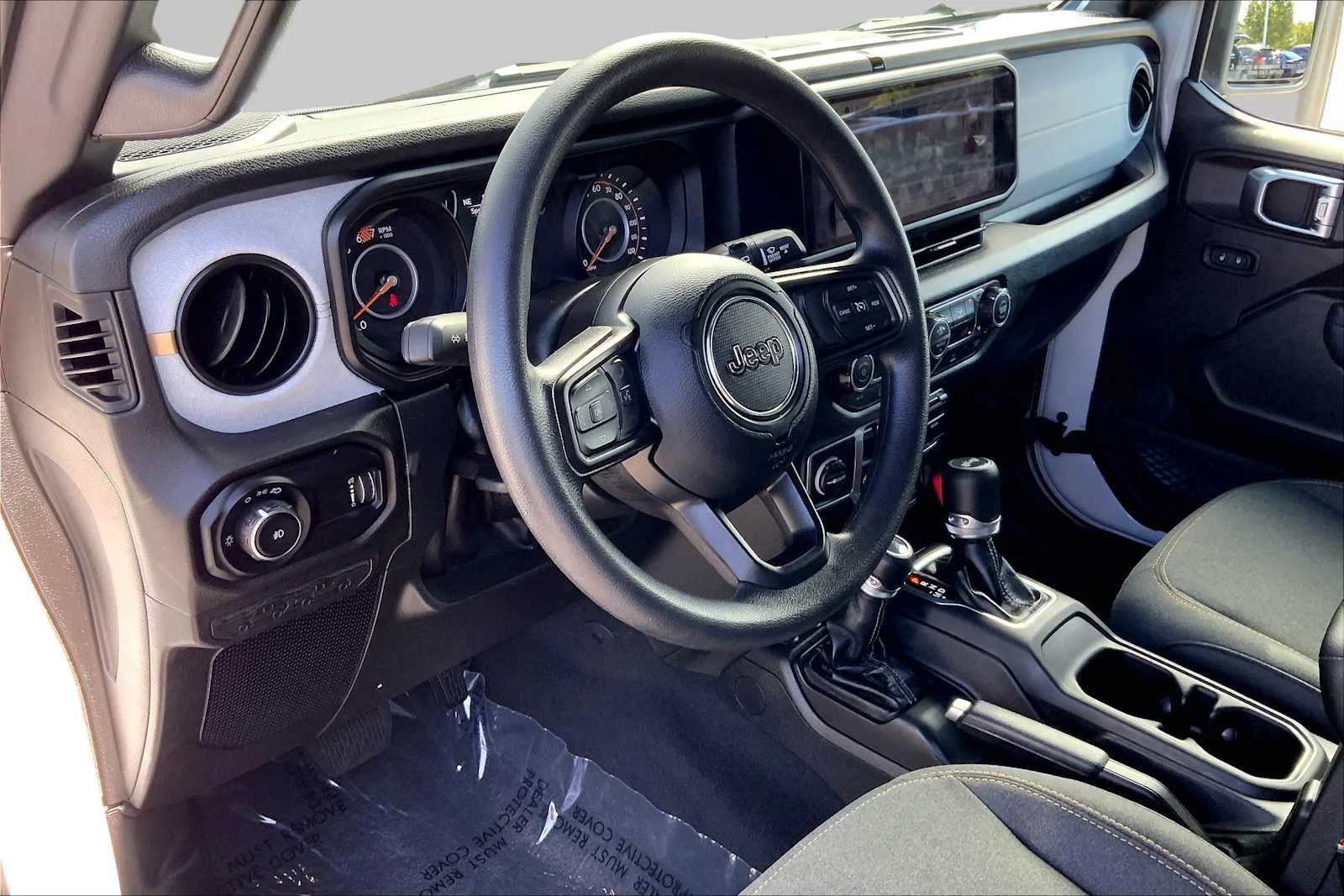 Used 2026 Bright White Clearcoat Jeep Sport image 15