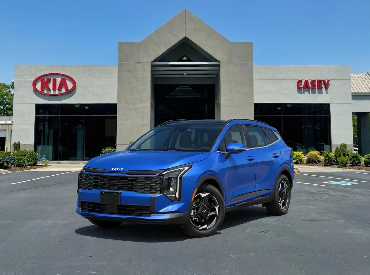 New 2026 Nebular Blue Kia EX image 13