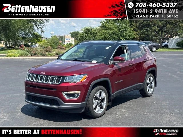 Used 2020 Red Jeep Limited image 1