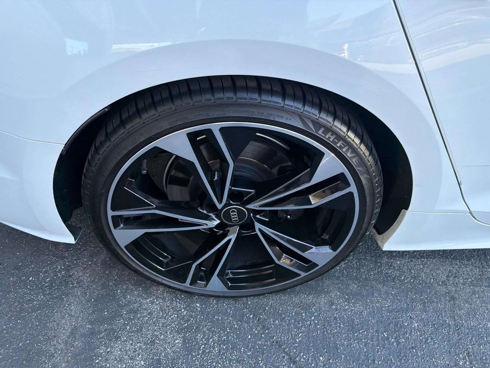 Used 2024 Glacier White Metallic Audi Premium Plus image 7