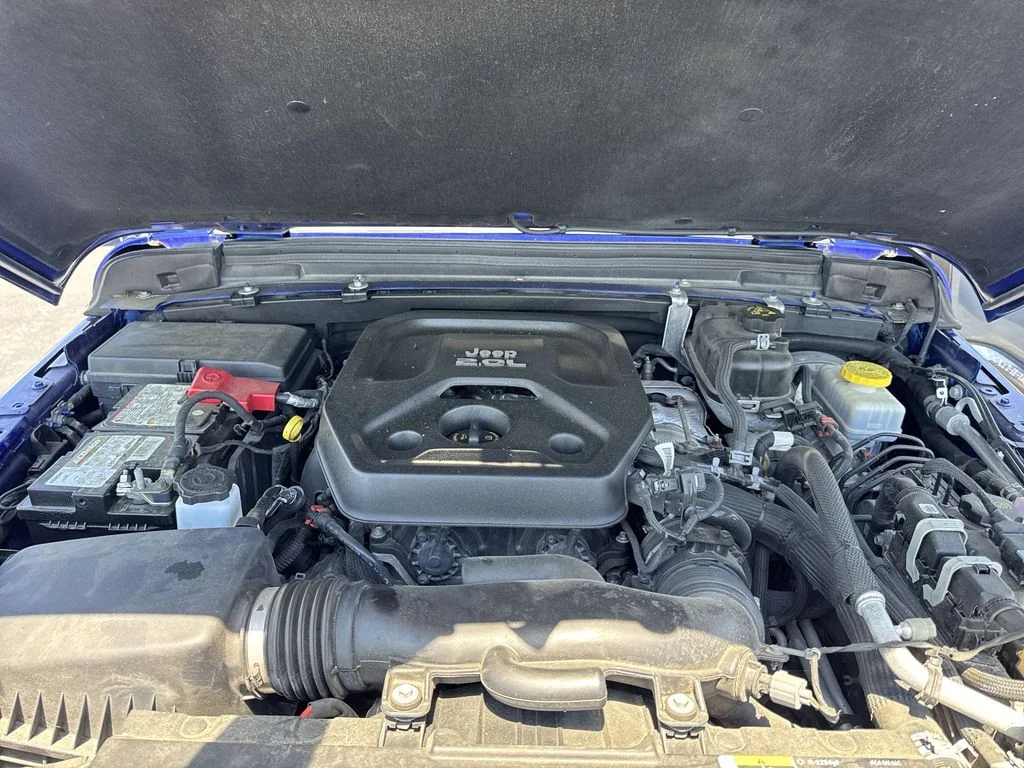 Used 2019 Blue Jeep Unlimited Sahara image 24