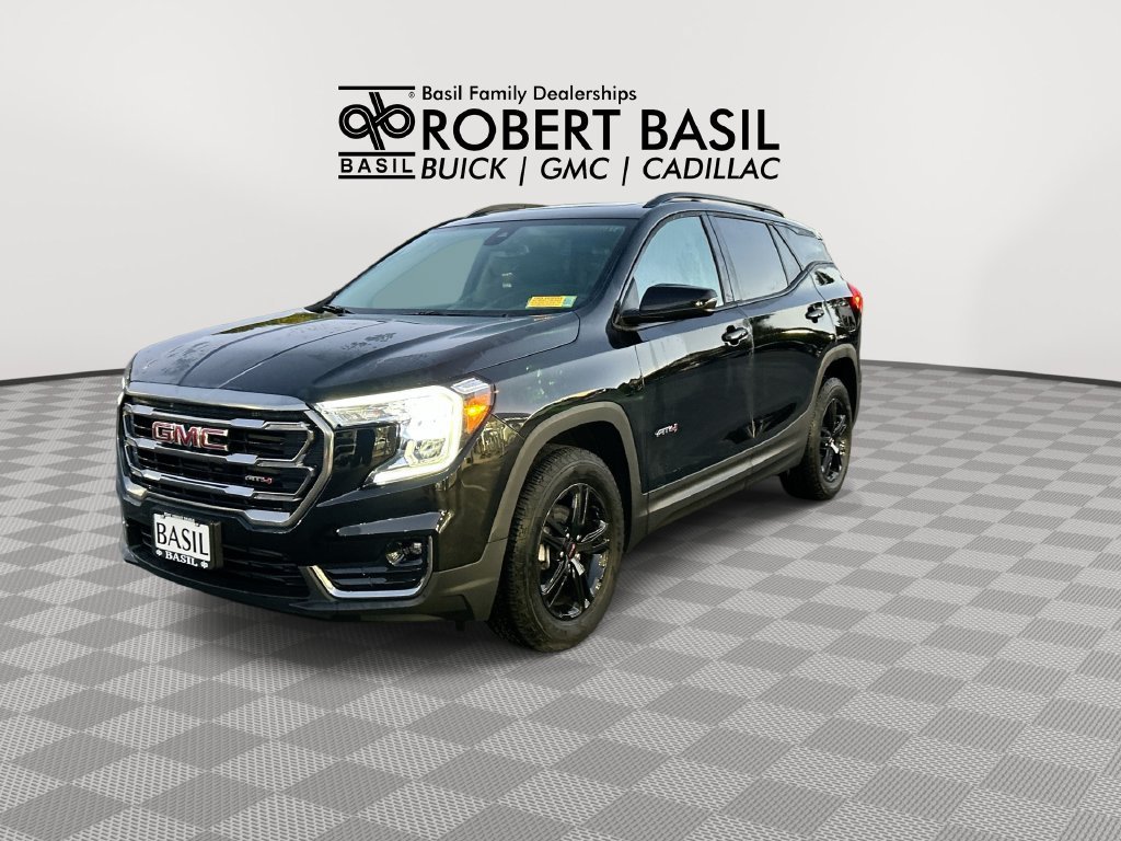 Used 2024 Ebony Twilight Metallic GMC AT4 image 4