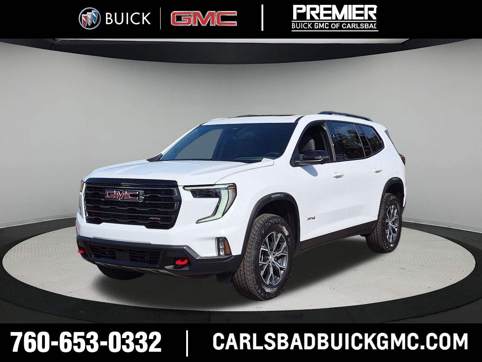 2026 GMC Acadia AT4