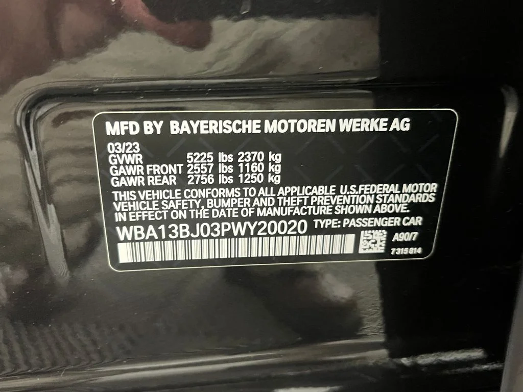 Certified Used 2023 Dark Graphite Metallic BMW 530i xDrive image 28