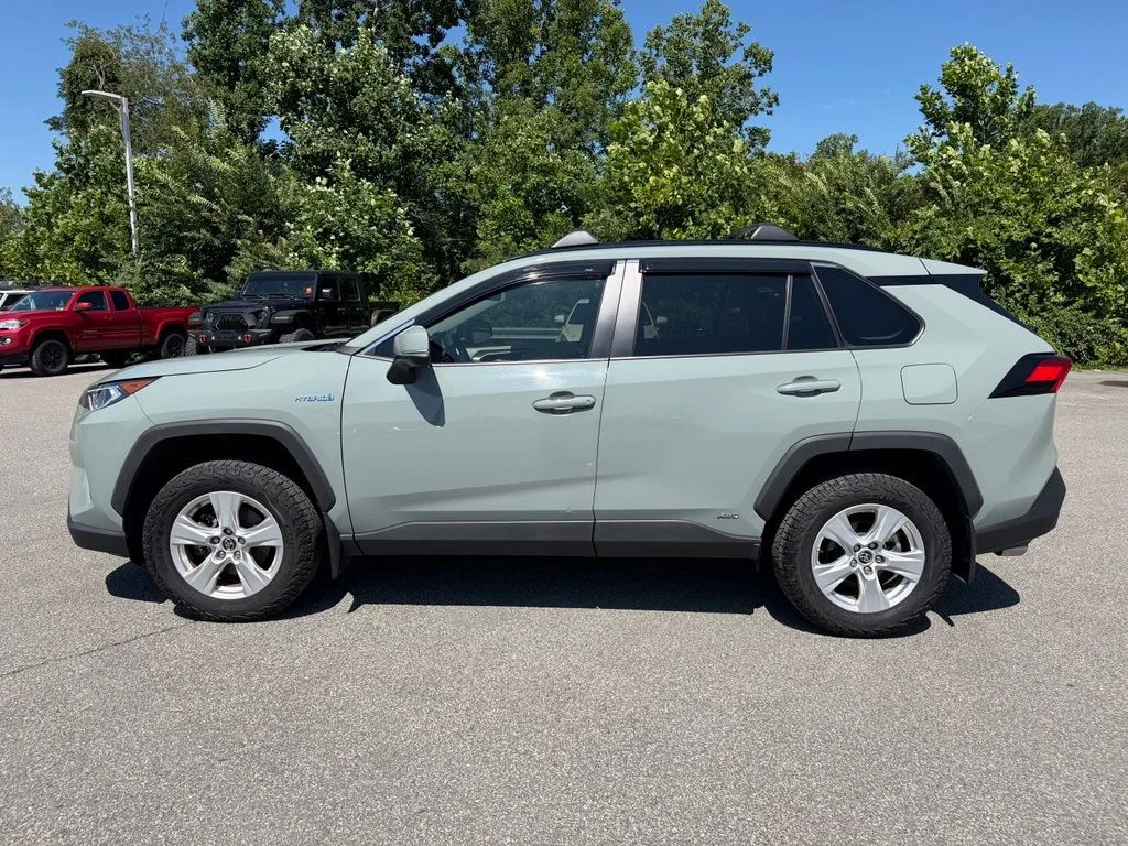 Certified Used 2021 Gray Toyota XLE image 2