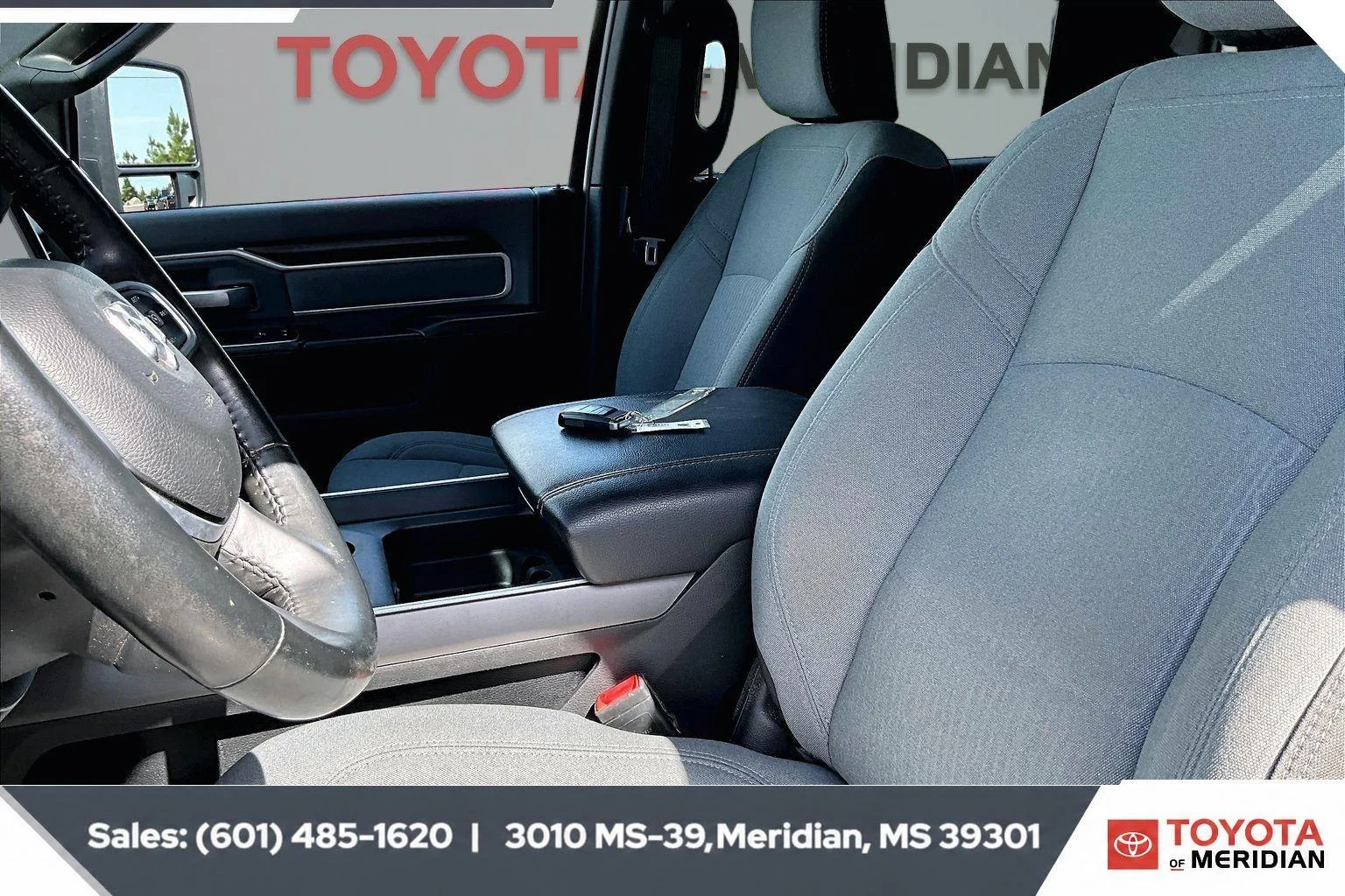Used 2023 Granite Crystal Metallic Clearcoat Ram Big Horn image 18