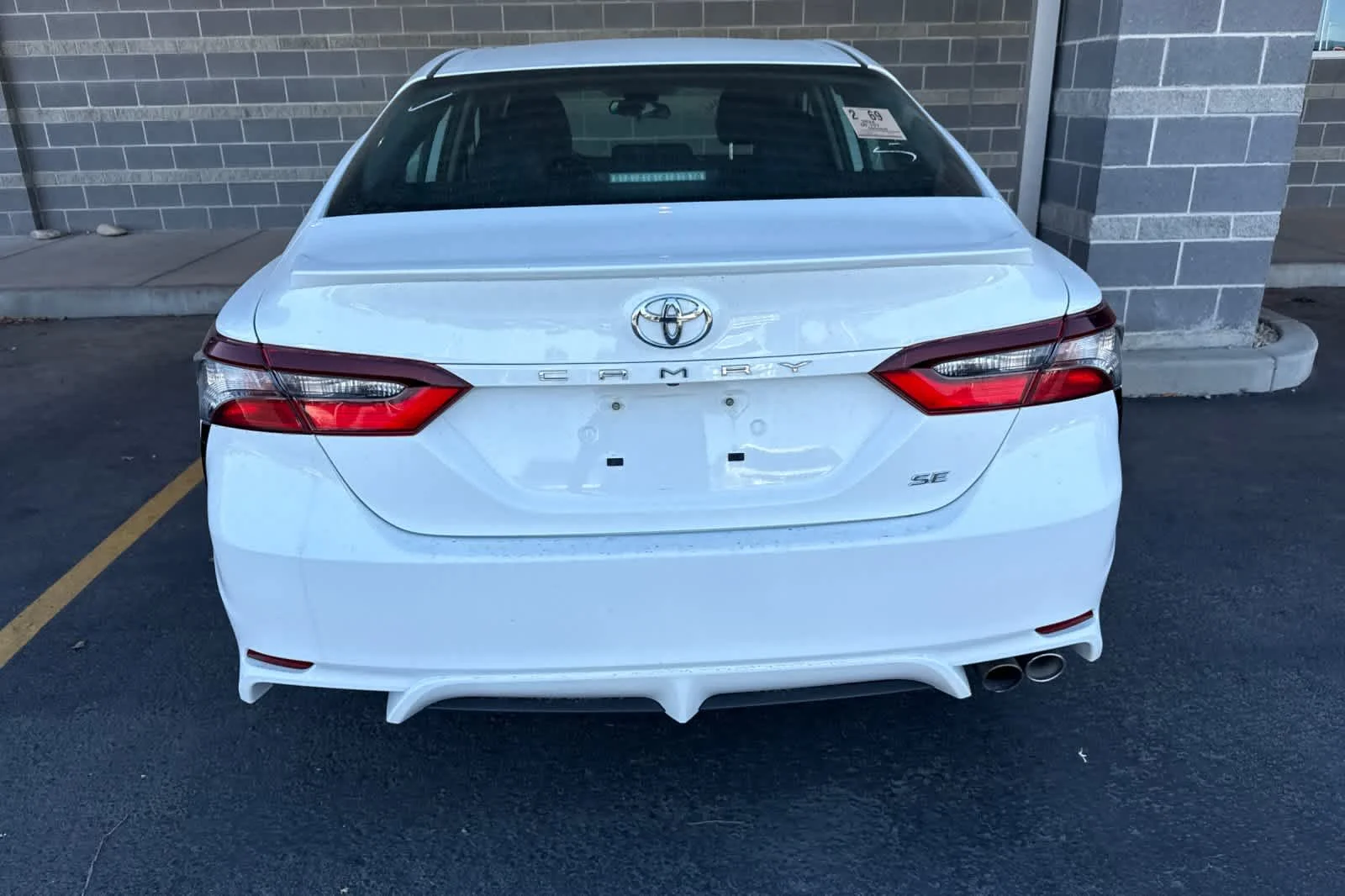 Used 2024 White Toyota SE image 5