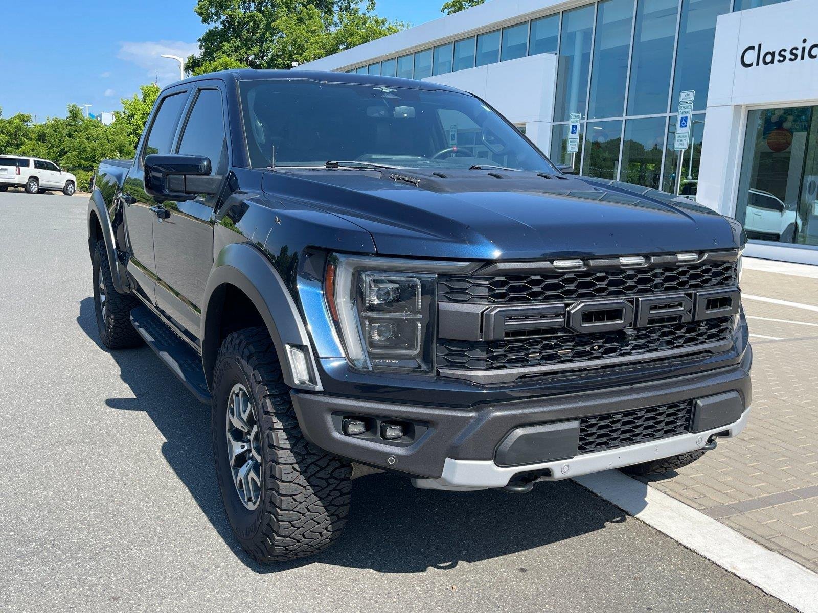 Used 2022 Antimatter Blue Ford Raptor image 7