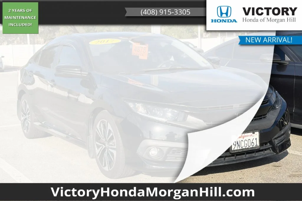 Used 2017 Crystal Black Pearl Honda EX-T image 1